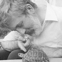 Der Schriftsteller Michael Ende. Foto: © Caio Garrubba